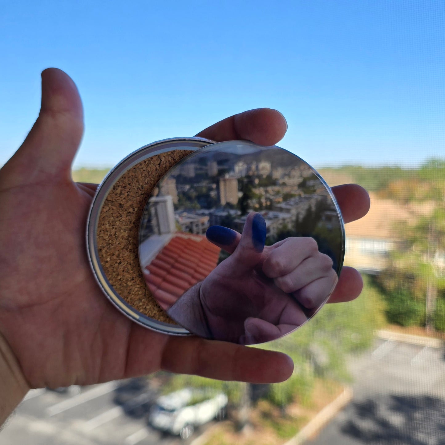 3.5" Custom Personalized Round Coaster