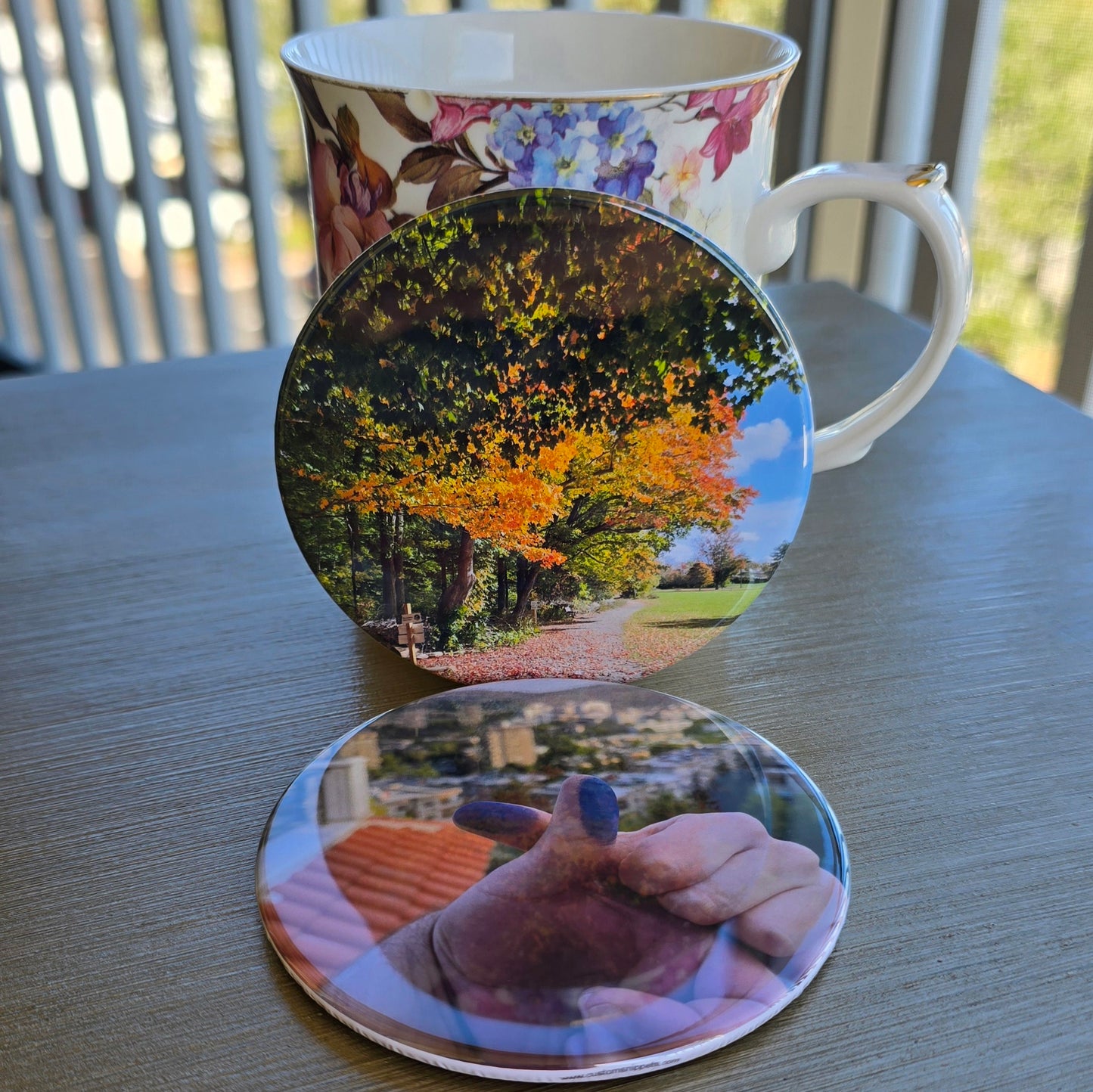 3.5" Custom Personalized Round Coaster