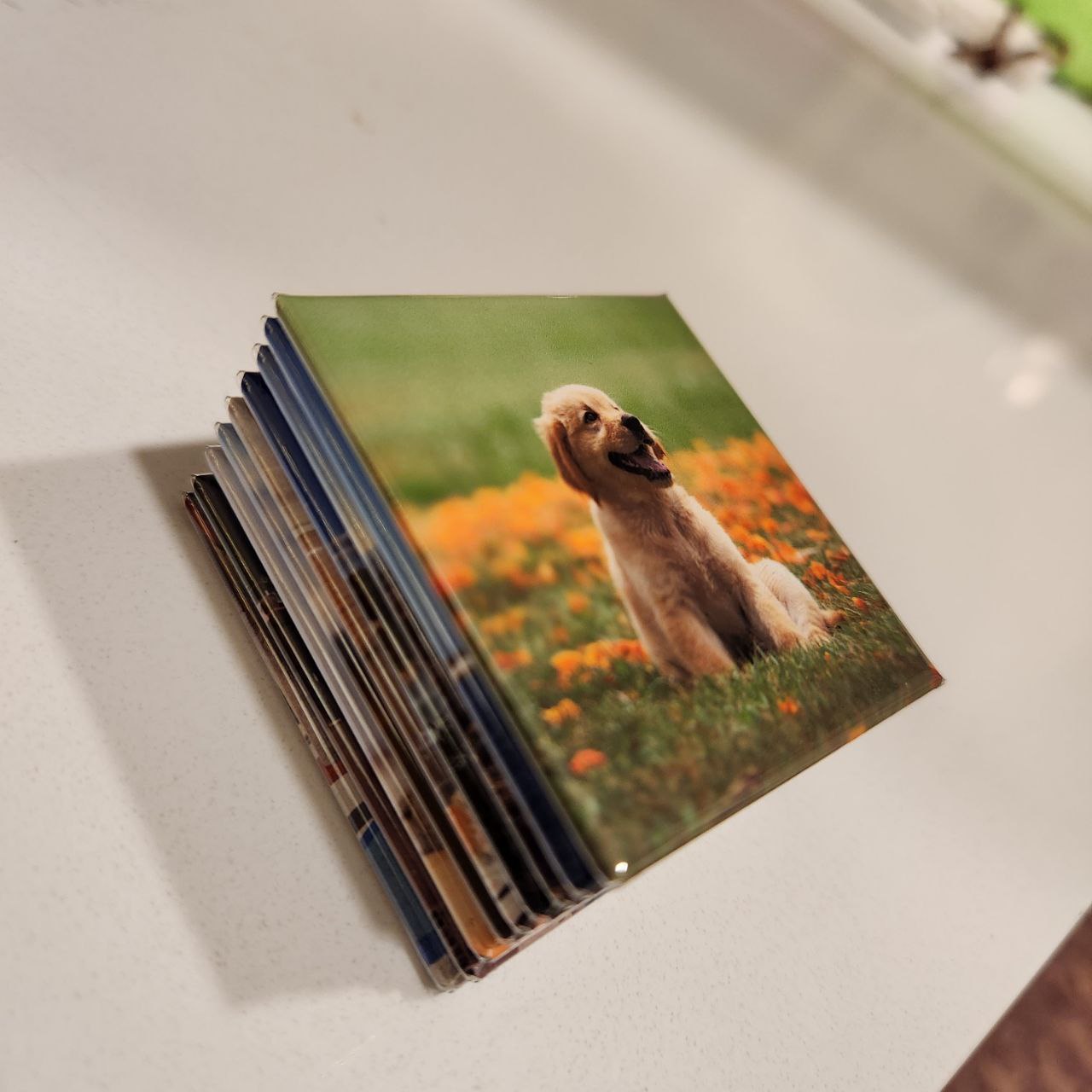 2" Square Custom Photo Magnets