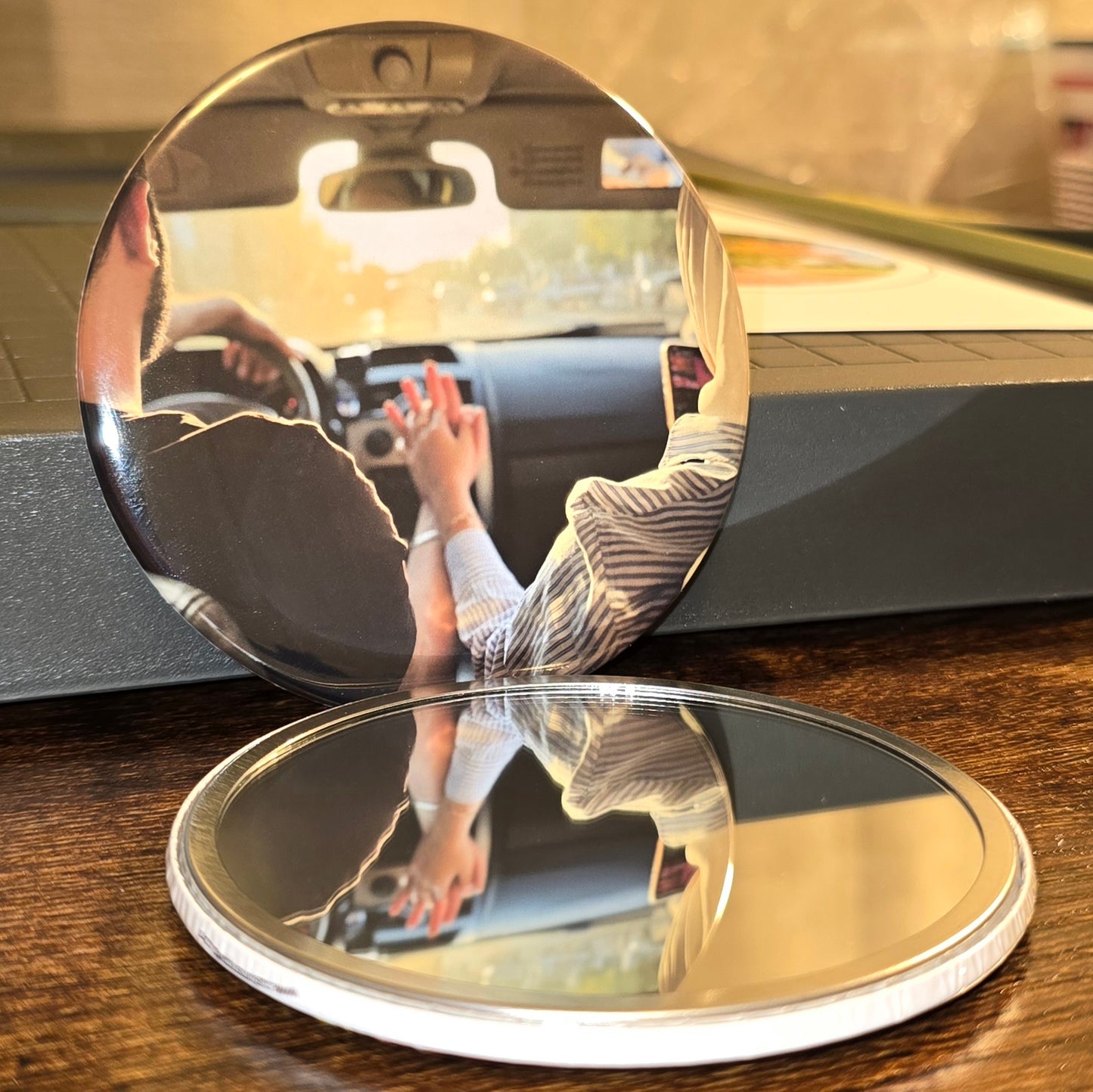 3.5" Custom Personalized Pocket Mirror