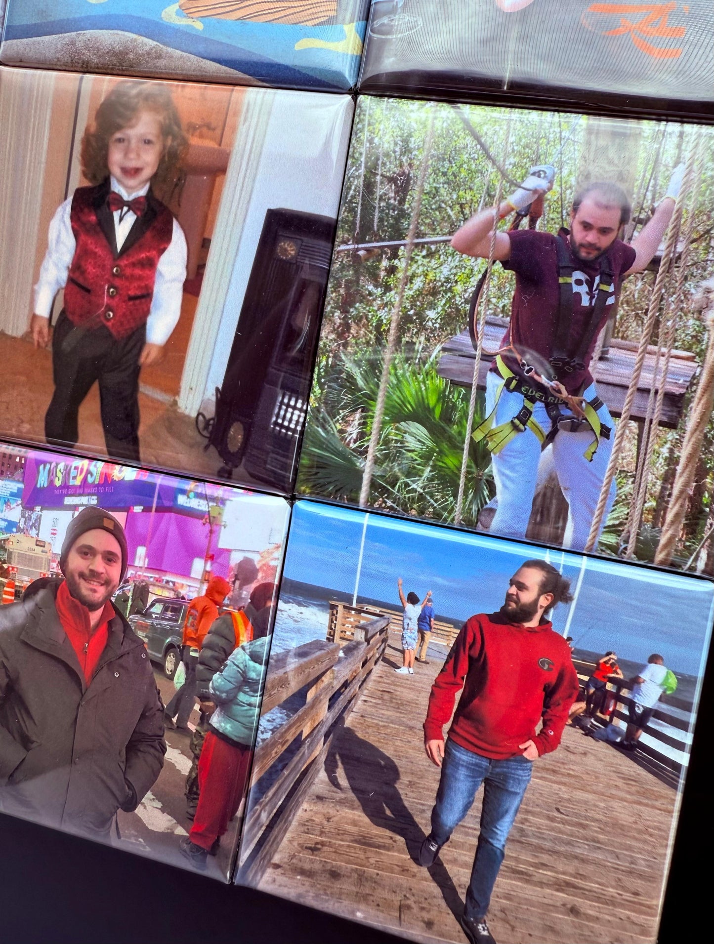 2" Square Custom Photo Magnets